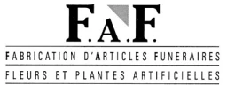 Logo Faf Fabrication Articles Funéraires — Marbrier - Tailleur de pierre — à Pfastatt