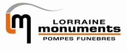 Logo Pompes Funèbres Lorraine Monuments — Marbrier - Tailleur de pierre — à Abaucourt-Hautecourt