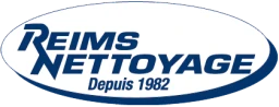 Logo Reims Nettoyage — Nettoyage industriel & Domestique — à Saint-Brice-Courcelles