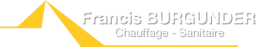 Logo Francis Burgunder — Chauffagiste — à Kruth