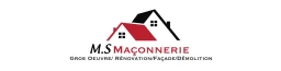 Logo M.S Maçonnerie — Maçon — à Saint-Privat-la-Montagne