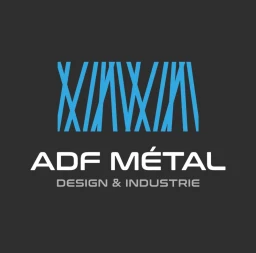 Logo ADF Métal — Menuisier — à Messon