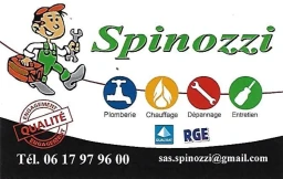 Logo Spinozzi — Plombier — à Badonviller