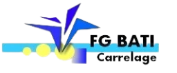 Logo FG Bati Carrelage — Sols et revêtements ( carrelage, parquets ... ) — à Moyeuvre-Grande