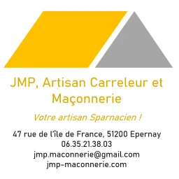 Logo JMP, Artisan Carreleur et Maçonnerie — Maçon — à Épernay