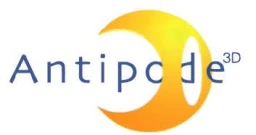 Logo Antipode 3D — Professionnel du traitement des nuisibles — à Andilly
