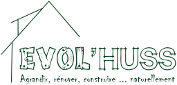 Logo Evol'huss SARL — Couvreur - Charpentier — à Bergheim
