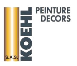 Logo de l'artisan Koehl Peintures