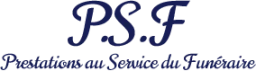 Logo P.S.F PRESTATIONS AU SERVICE DU FUNERAIRE — Marbrier - Tailleur de pierre — à Bouxwiller
