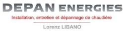 Logo de l'artisan Depan'Energies