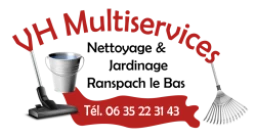 Logo Vh Multiservices France — Nettoyage industriel & Domestique — à Ranspach-le-Bas