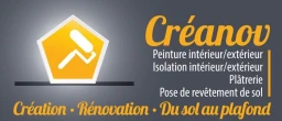Logo Créanov — Plaquistes & Isolations intérieures — à Chaumont