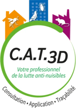 Logo C . A . T 3D Consultation Application Traçabilité 3D — Professionnel du traitement des nuisibles — à Berru