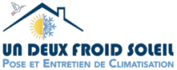 Logo Un Deux Froid Soleil — Frigoriste & Climatisation — à Baldersheim
