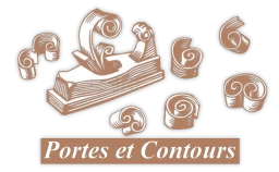 Logo PORTES & CONTOURS — Menuisier — à Diemeringen