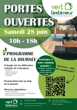 Logo Vert L'Extérieur — Jardinier - Paysagiste — à Goxwiller