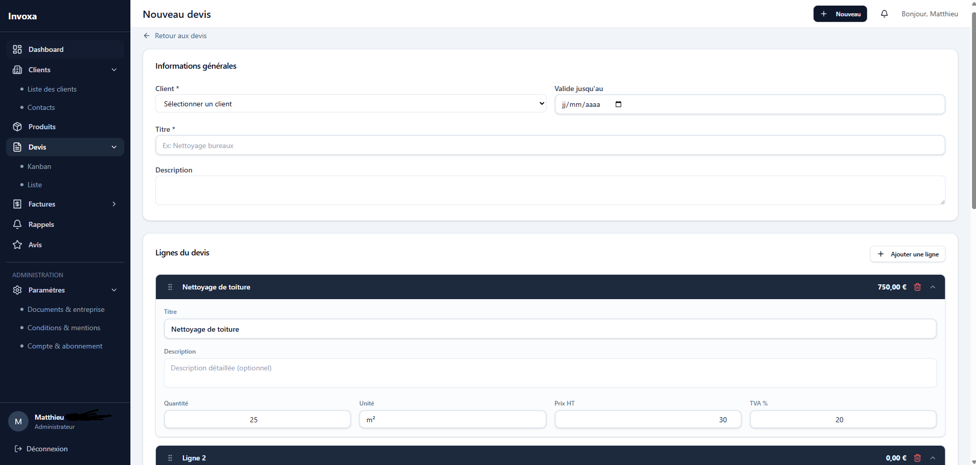 Invoxa.pro : le nouvel outil de devis, facturation… et d’avis clients pour les artisans